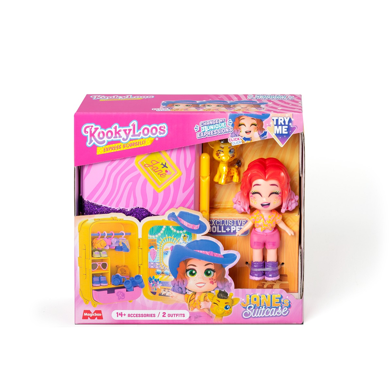 MAGIC BOX - KOOKYLOOS, set de joaca, cu papusa, Dulap si Accesorii, diverse modele infant-ro